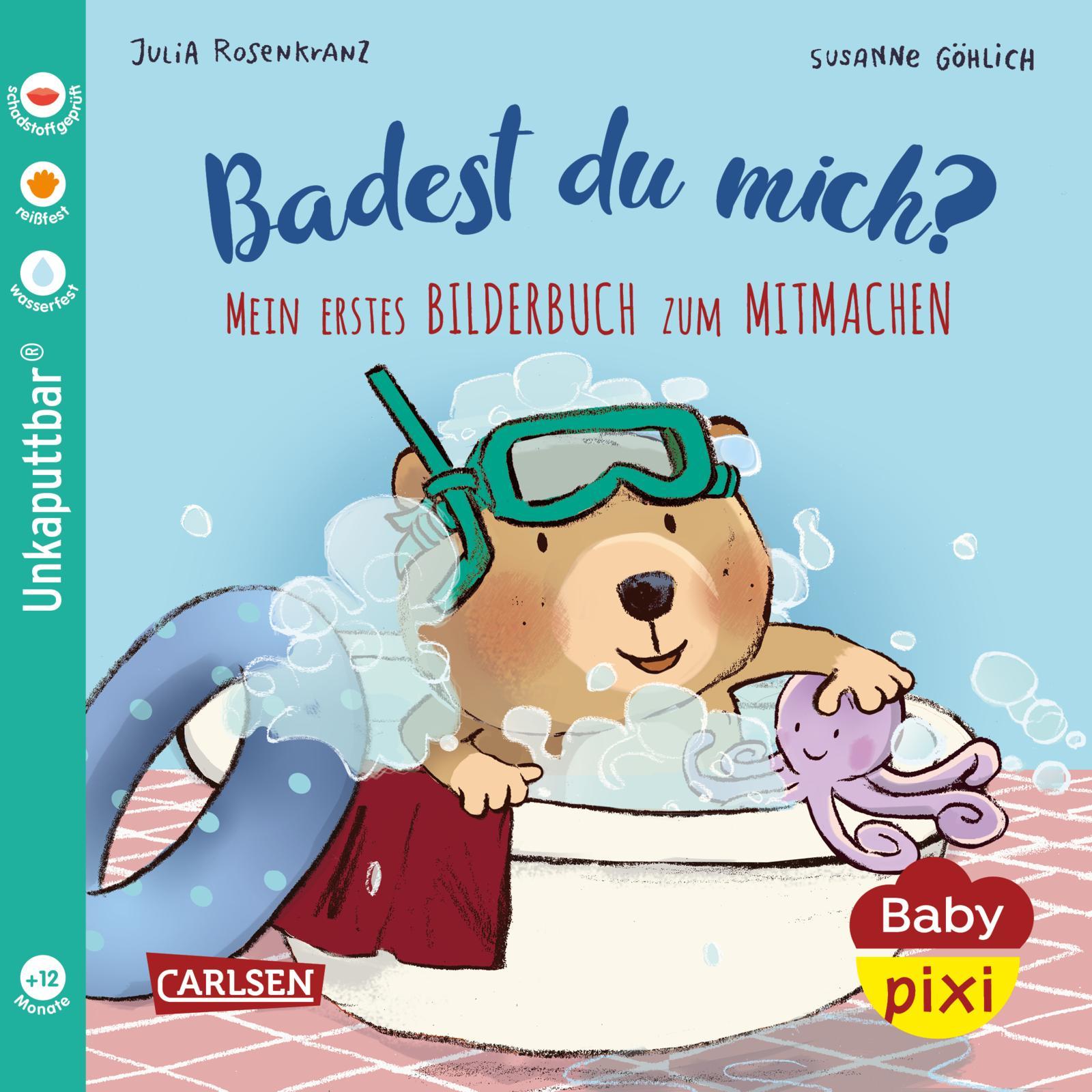 Cover: 9783551051875 | Baby Pixi (unkaputtbar) 85: Mein erstes Bilderbuch zum Mitmachen:...