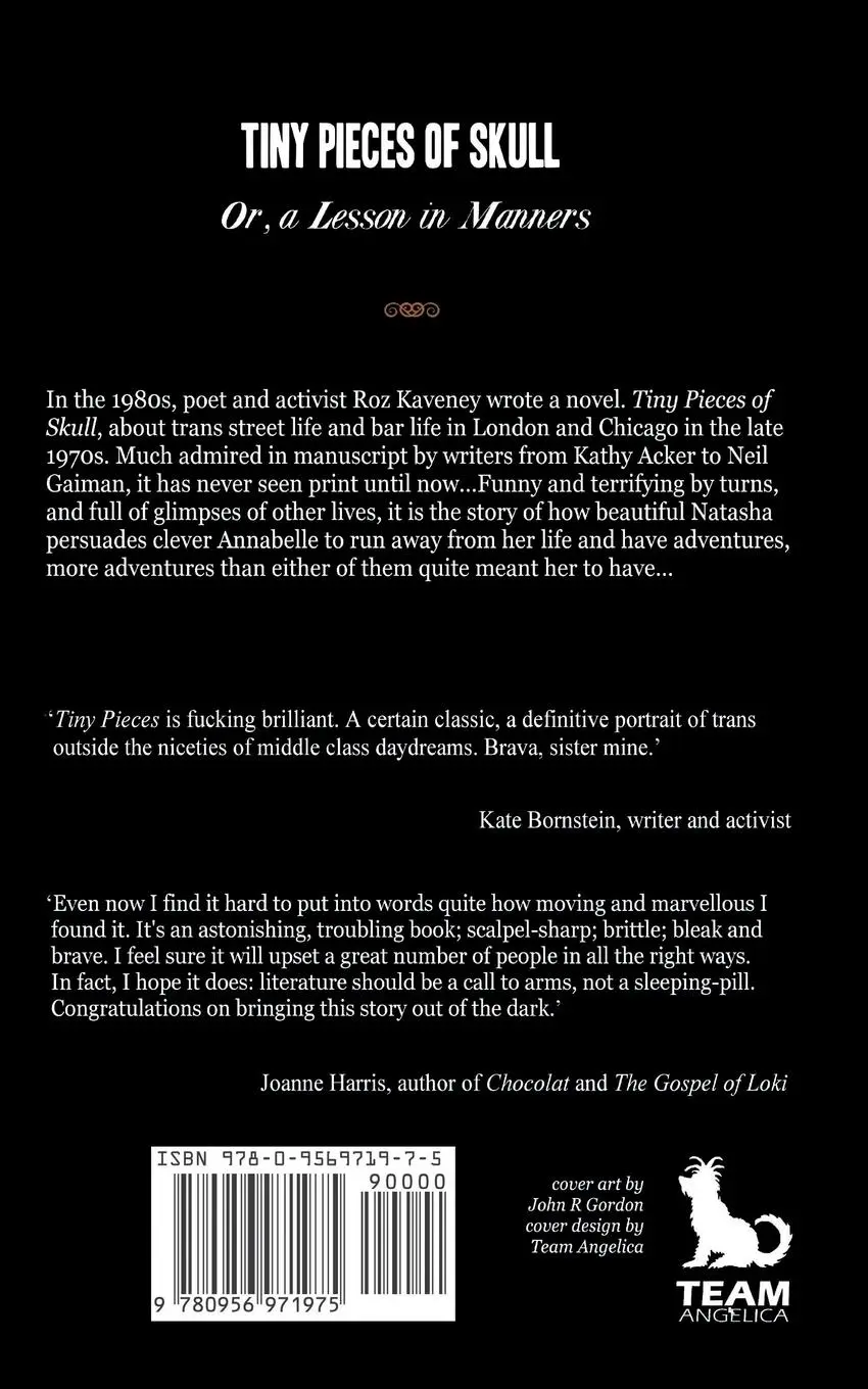 Rückseite: 9780956971975 | Tiny Pieces of Skull | Roz Kaveney | Taschenbuch | Englisch | 2015