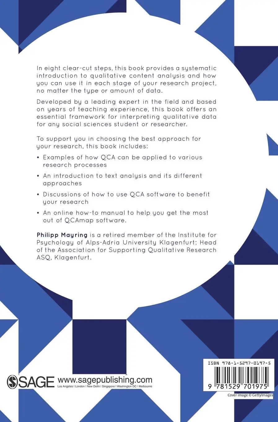 Rückseite: 9781529701975 | Qualitative Content Analysis | A Step-by-Step Guide | Philipp Mayring