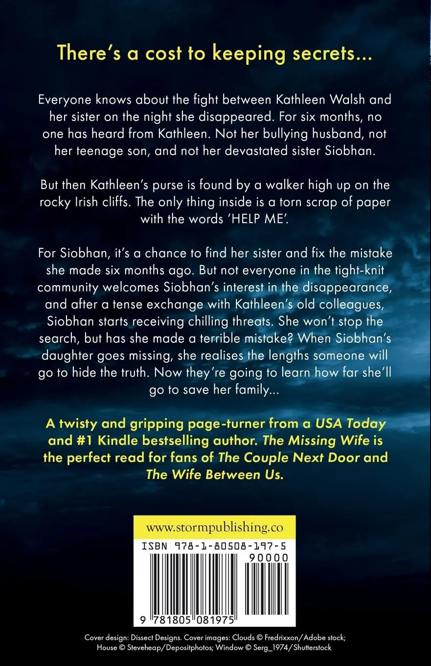 Rückseite: 9781805081975 | The Missing Wife | Sue Fortin | Taschenbuch | Englisch | 2024