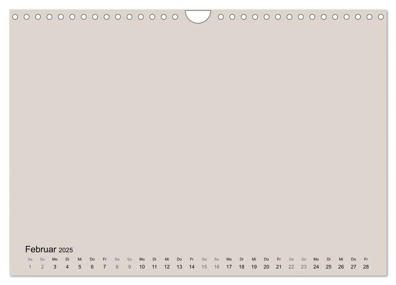 Bild: 9783435211975 | DIY Bastel-Kalender -Erdige Pastell Farben- Zum Selbstgestalten...