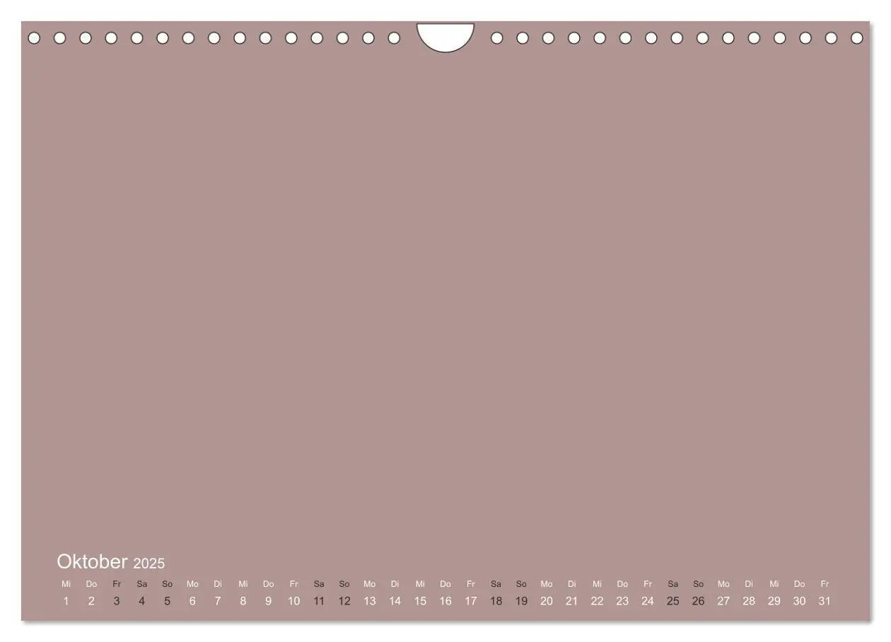 Bild: 9783435211975 | DIY Bastel-Kalender -Erdige Pastell Farben- Zum Selbstgestalten...