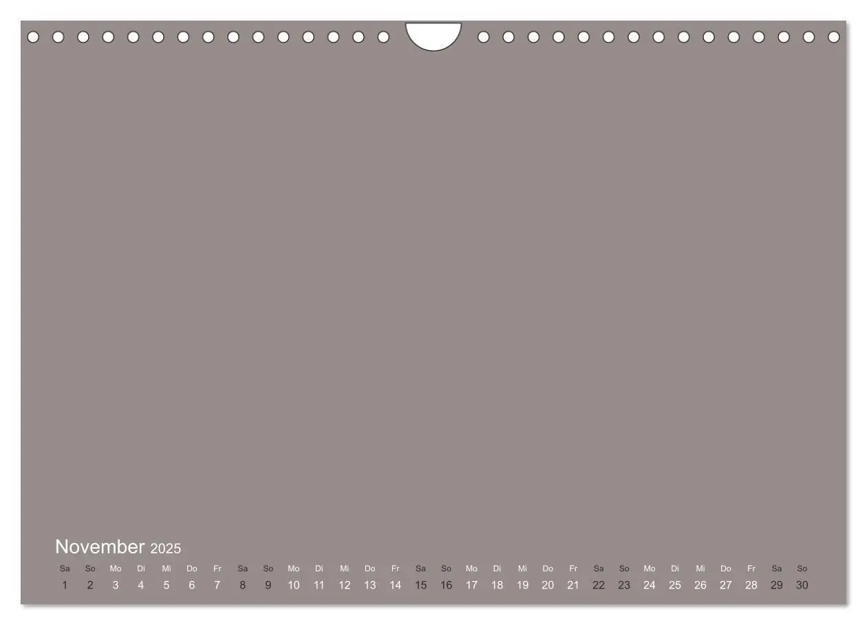 Bild: 9783435211975 | DIY Bastel-Kalender -Erdige Pastell Farben- Zum Selbstgestalten...
