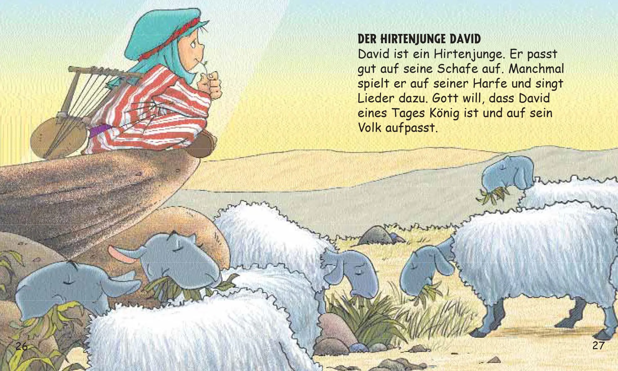 Bild: 9783438041975 | Die Bibel für kleine Hände | Cecilie Olesen | Buch | Köfferchen-Format