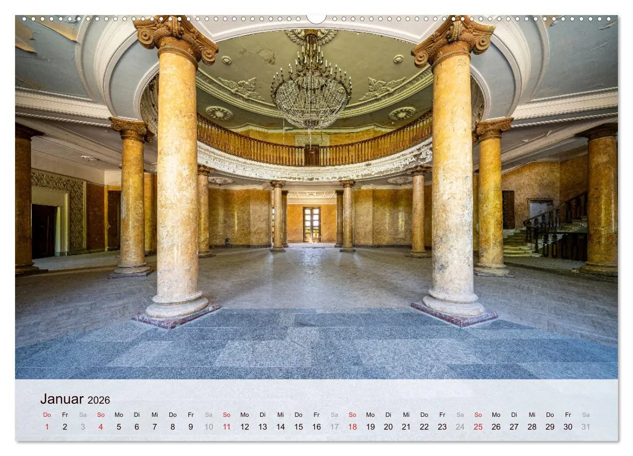 Bild: 9783457471975 | Lost Places - verlassen und vergessen (Wandkalender 2026 DIN A2...