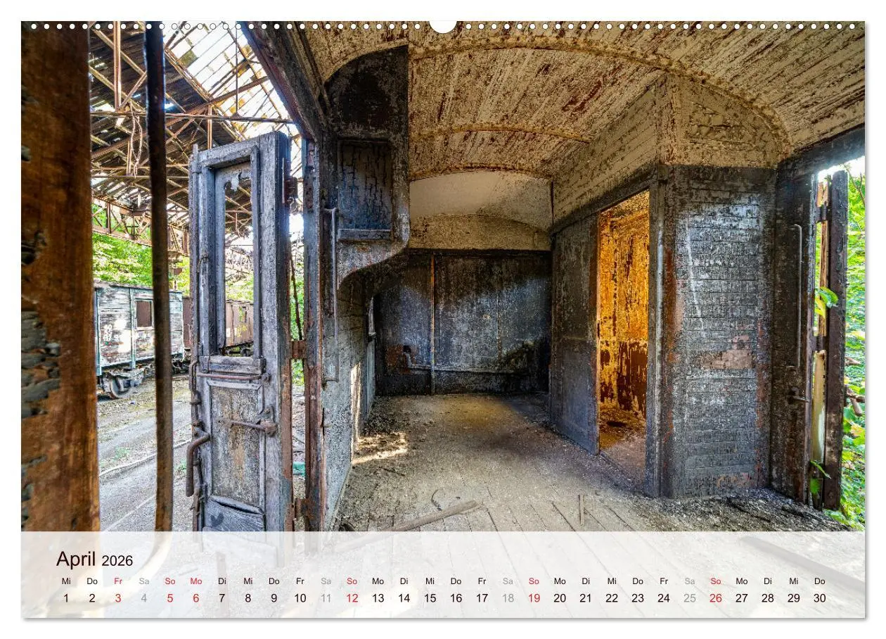 Bild: 9783457471975 | Lost Places - verlassen und vergessen (Wandkalender 2026 DIN A2...