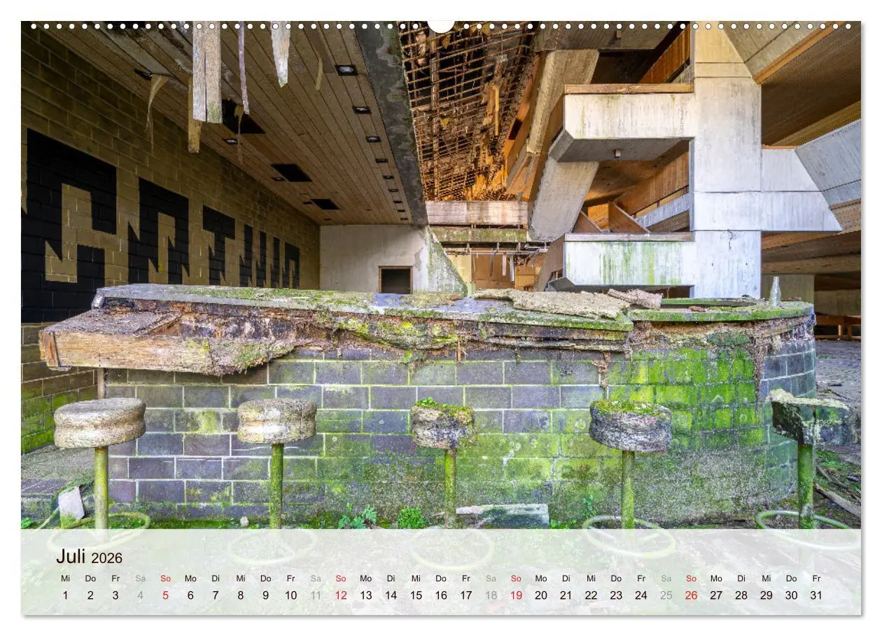 Bild: 9783457471975 | Lost Places - verlassen und vergessen (Wandkalender 2026 DIN A2...