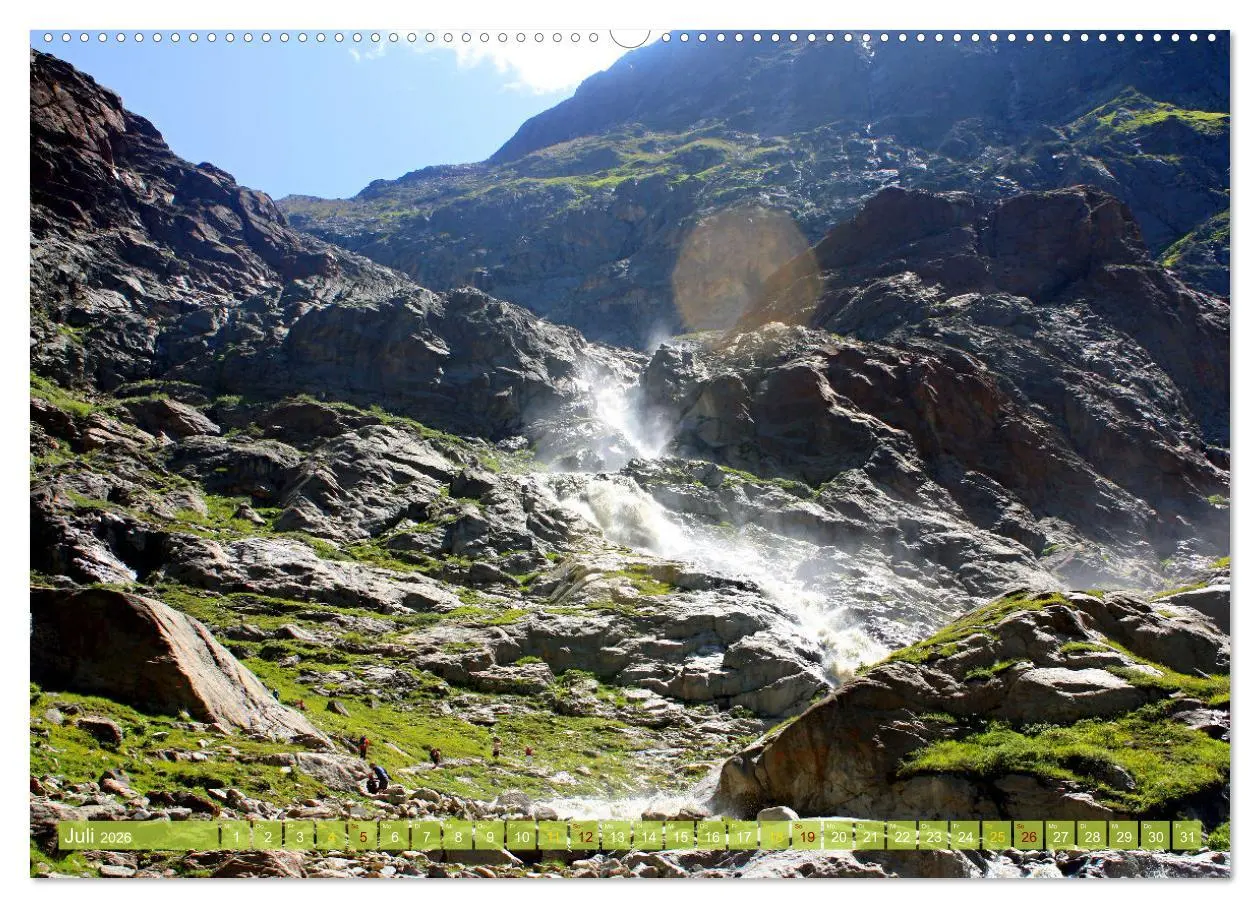 Bild: 9783457611975 | E5 - ZU FUSS ÜBER DIE ALPEN VON OBERSTDORF NACH MERAN (Wandkalender...