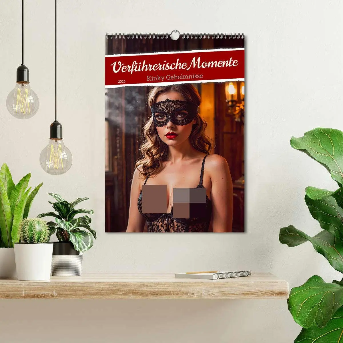 Bild: 9783516251975 | Verführerische Momente - Kinky Geheimnisse (Wandkalender 2026 DIN...