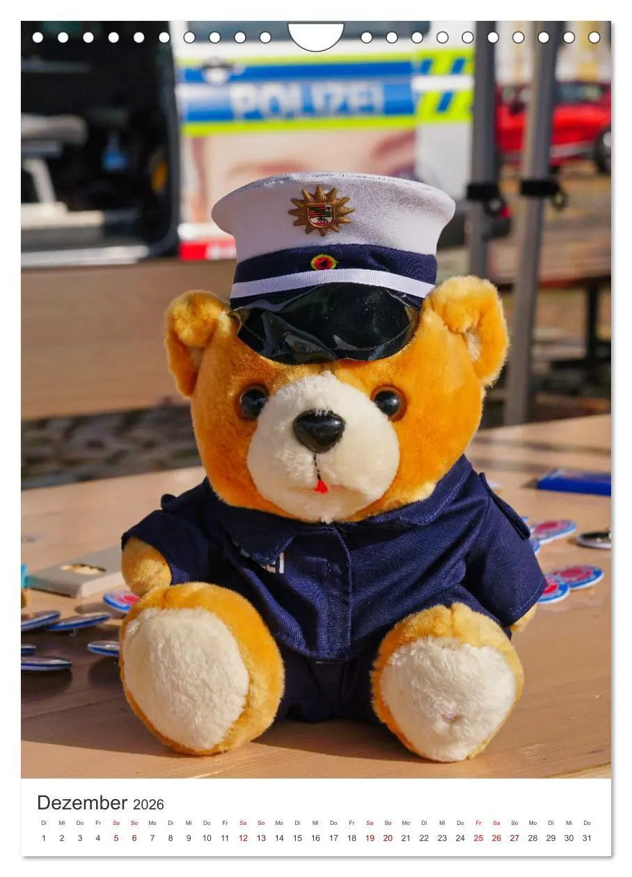 Bild: 9783516321975 | Tag der Polizei (Wandkalender 2026 DIN A4 hoch), CALVENDO...