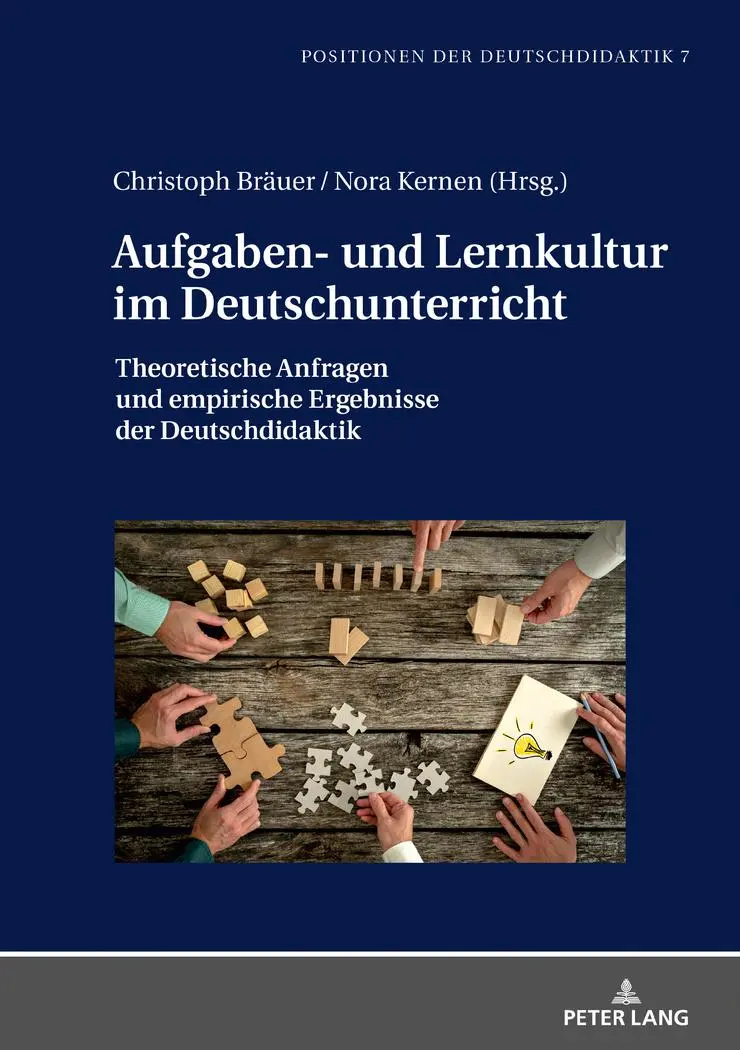 Cover: 9783631781975 | Aufgaben- und Lernkultur im Deutschunterricht | Bräuer (u. a.) | Buch