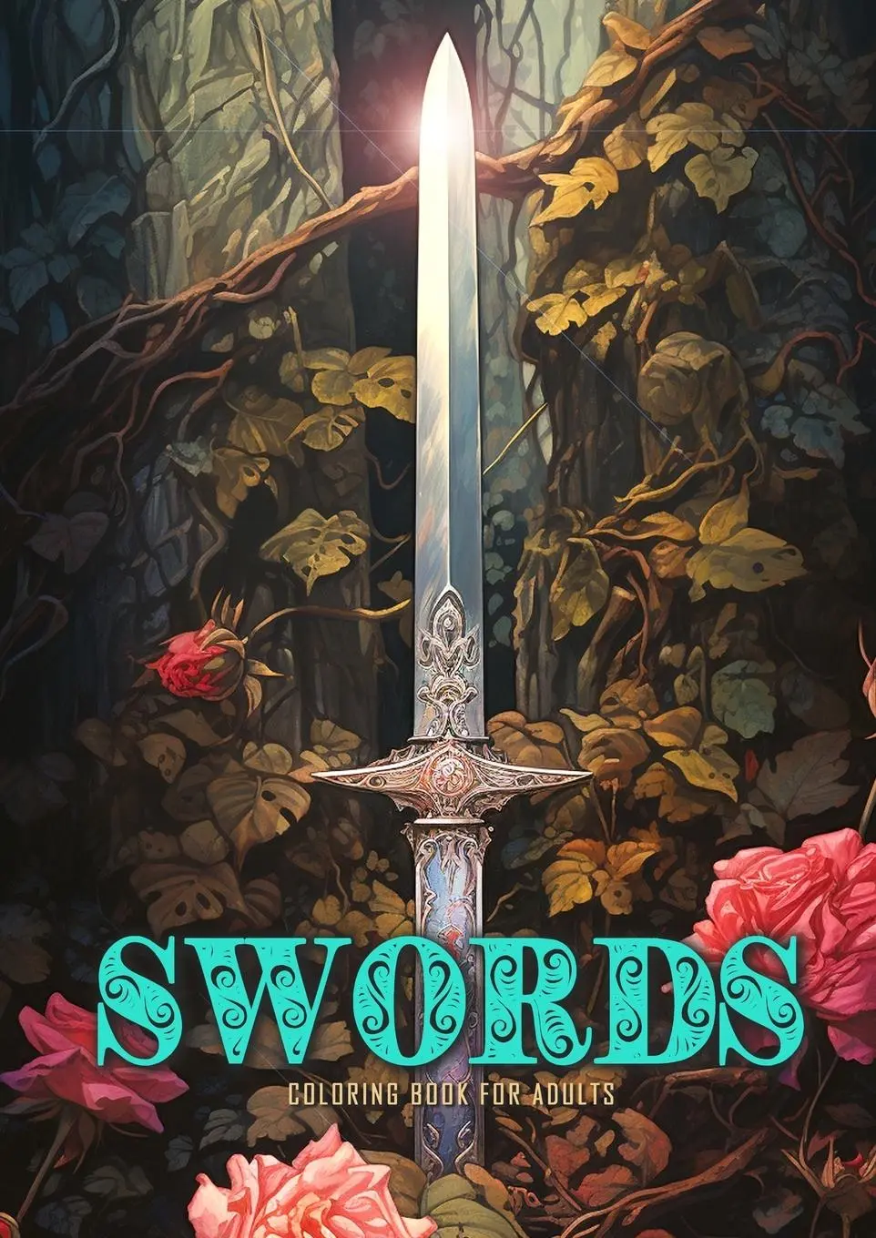 Cover: 9783758431975 | Swords Coloring Book for Adults | Monsoon Publishing | Taschenbuch