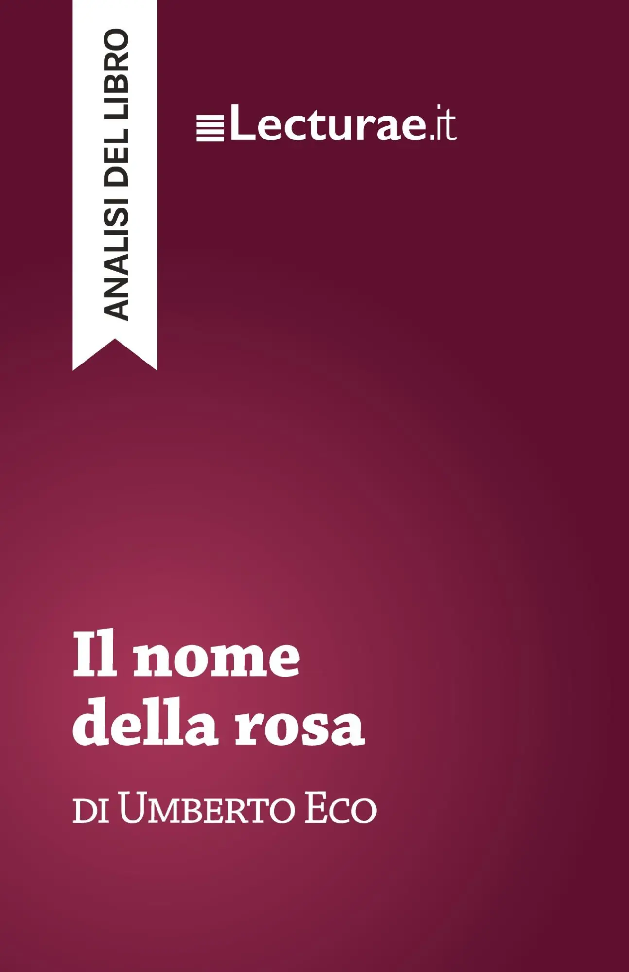 Cover: 9782390802075 | Il nome della rosa - Umberto Eco (analisi del libro) | Tommaso Rossi