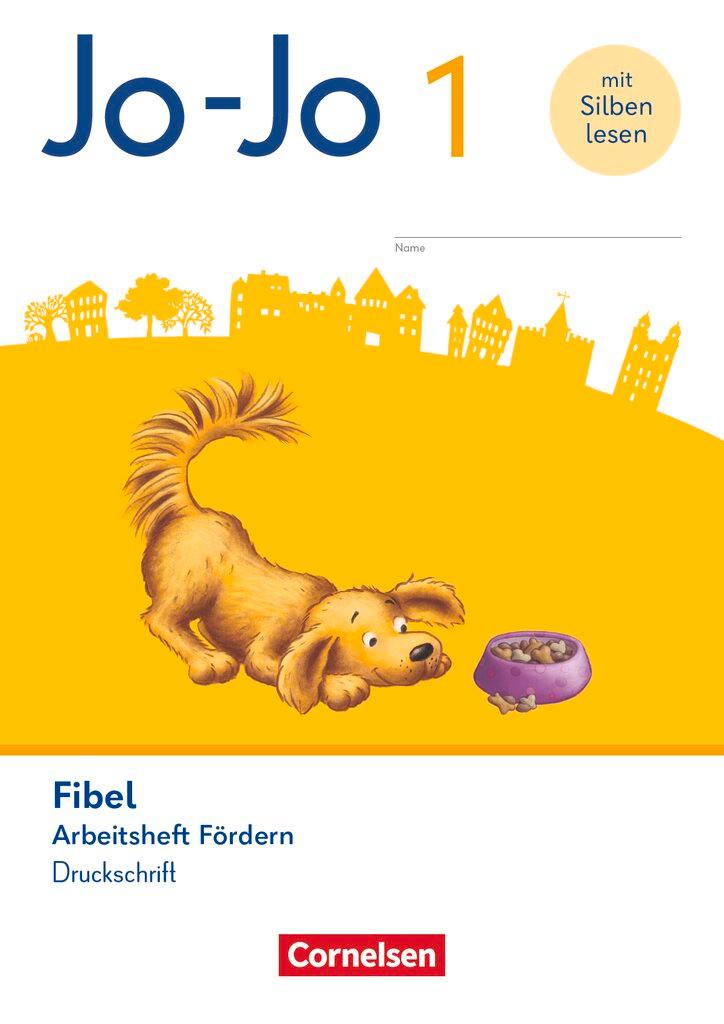 Cover: 9783464812075 | Jo-Jo Fibel 1. Schuljahr - Arbeitsheft Fördern in Druckschrift -...