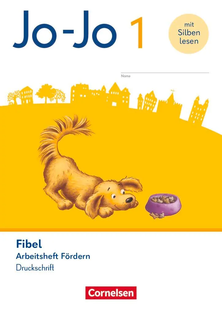 Cover: 9783464812075 | Jo-Jo Fibel 1. Schuljahr - Arbeitsheft Fördern in Druckschrift -...