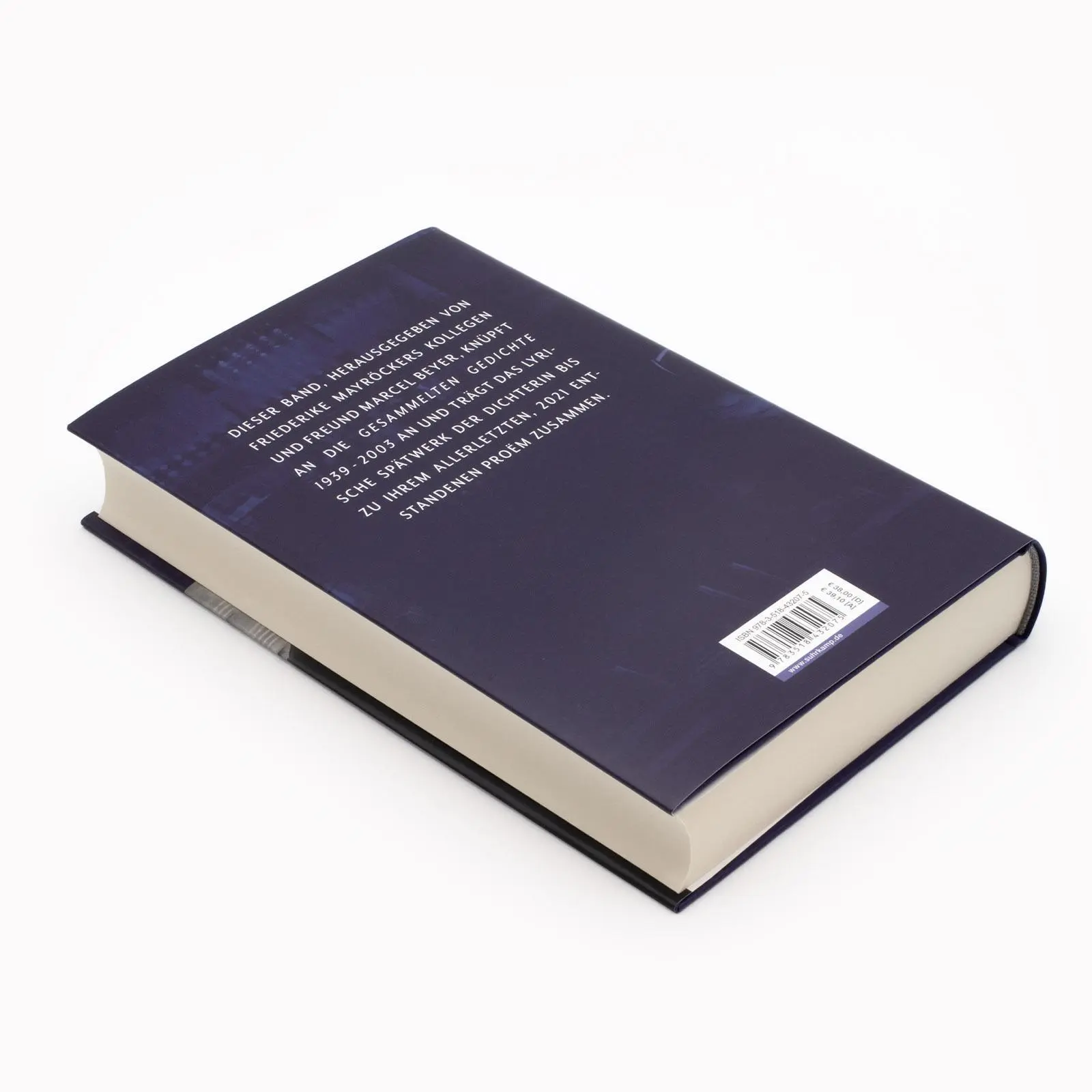 Bild: 9783518432075 | Gesammelte Gedichte | Friederike Mayröcker | Buch | 550 S. | Deutsch