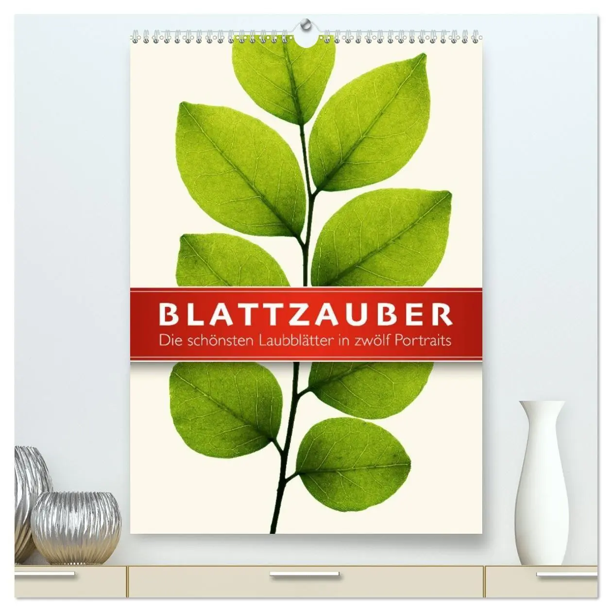 Cover: 9783569852075 | Blattzauber (hochwertiger Premium Wandkalender 2027 DIN A2 hoch),...