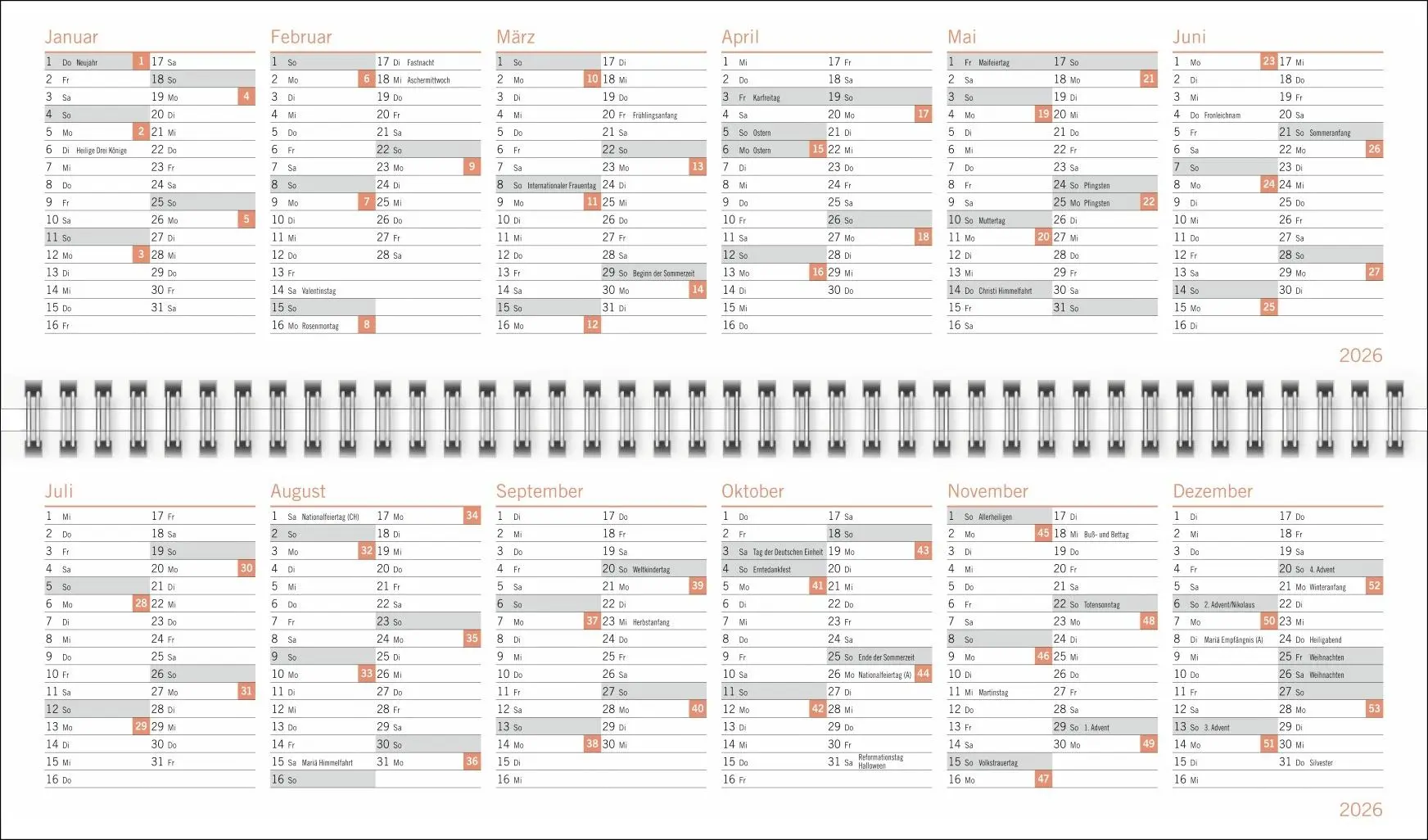 Bild: 9783756412075 | Hannah Dale : Wochenquerplaner 2026 | Hannah Dale | Kalender | 112 S.