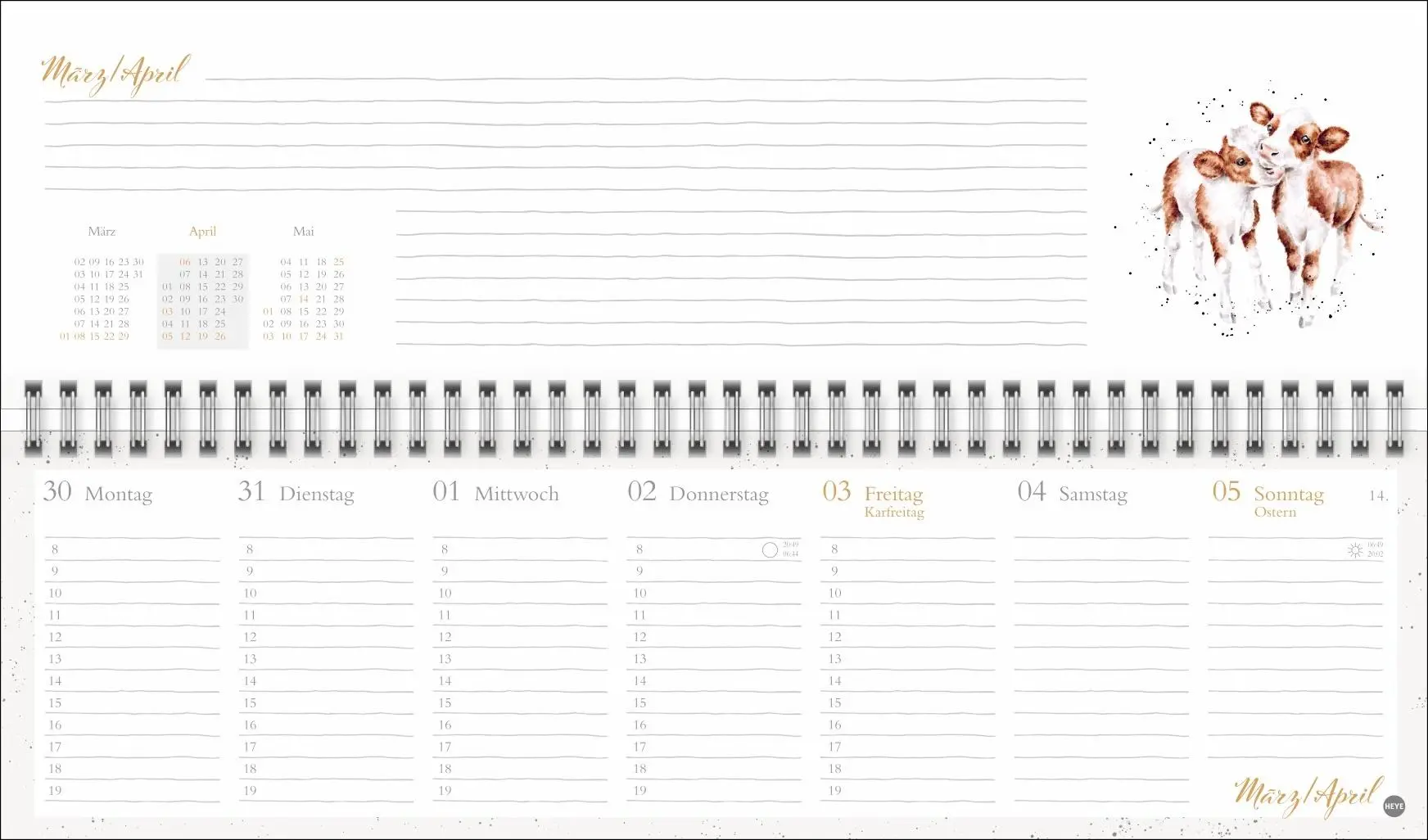 Bild: 9783756412075 | Hannah Dale : Wochenquerplaner 2026 | Hannah Dale | Kalender | 112 S.