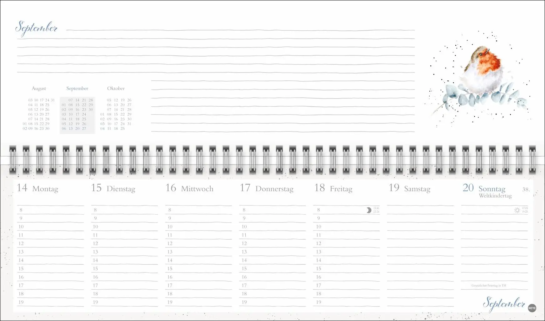 Bild: 9783756412075 | Hannah Dale : Wochenquerplaner 2026 | Hannah Dale | Kalender | 112 S.