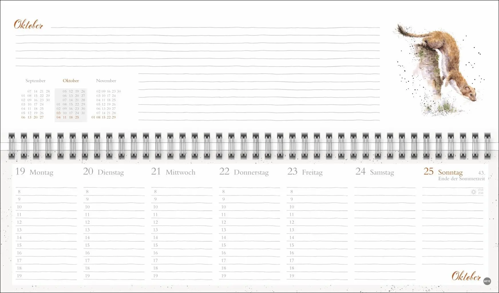 Bild: 9783756412075 | Hannah Dale : Wochenquerplaner 2026 | Hannah Dale | Kalender | 112 S.