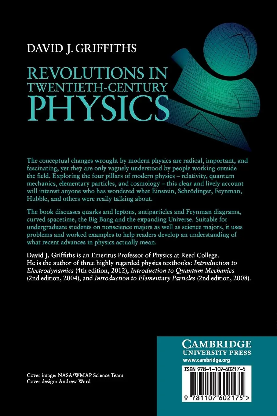 Rückseite: 9781107602175 | Revolutions in Twentieth-Century Physics | David J. Griffiths | Buch
