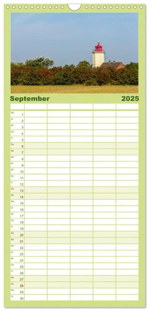 Bild: 9783457112175 | Familienplaner 2025 - FEHMARN - Magische Momente mit 5 Spalten...