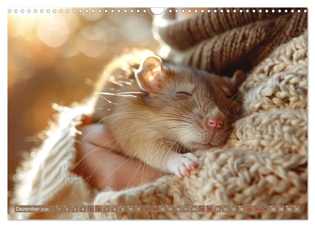 Bild: 9783457422175 | Mein bester Kumpel ist eine Ratte (Wandkalender 2026 DIN A3 quer),...