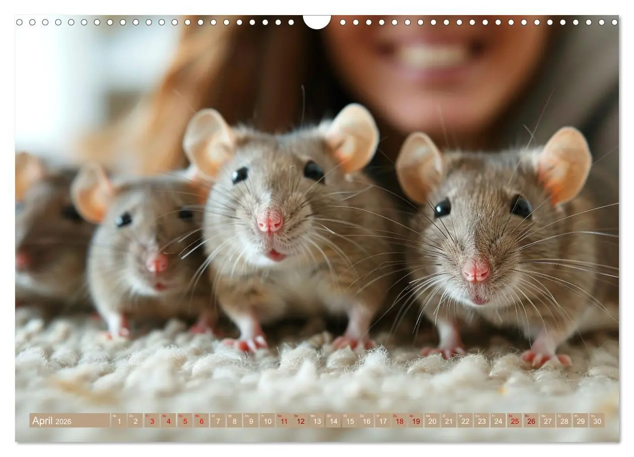 Bild: 9783457422175 | Mein bester Kumpel ist eine Ratte (Wandkalender 2026 DIN A3 quer),...