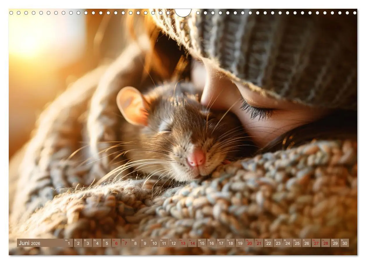 Bild: 9783457422175 | Mein bester Kumpel ist eine Ratte (Wandkalender 2026 DIN A3 quer),...