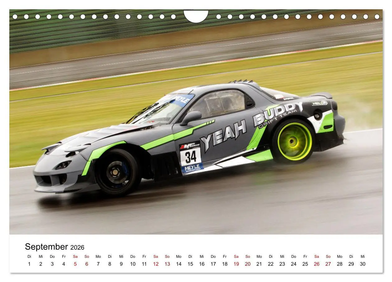 Bild: 9783457662175 | Driftwinkel Extrem (Wandkalender 2026 DIN A4 quer), CALVENDO...