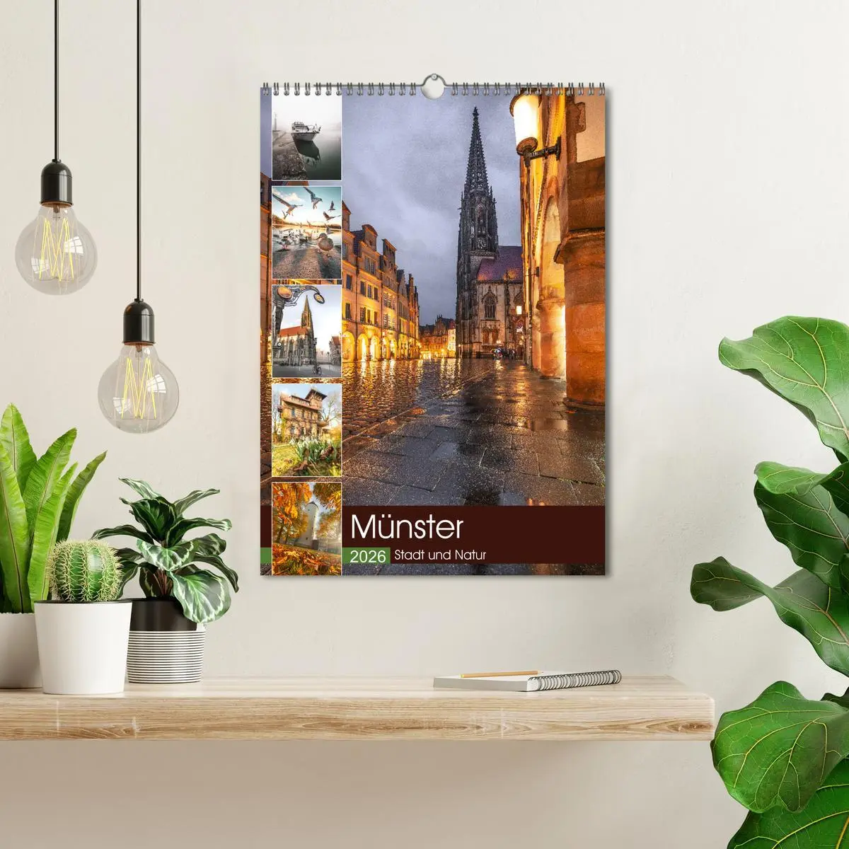 Bild: 9783516372175 | Münster - Stadt und Natur (Wandkalender 2026 DIN A3 hoch), CALVENDO...
