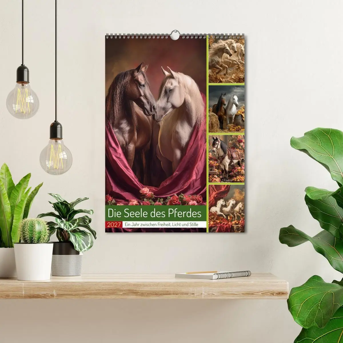 Bild: 9783516752175 | Edle Pferde (Wandkalender 2027 DIN A3 hoch), CALVENDO Monatskalender