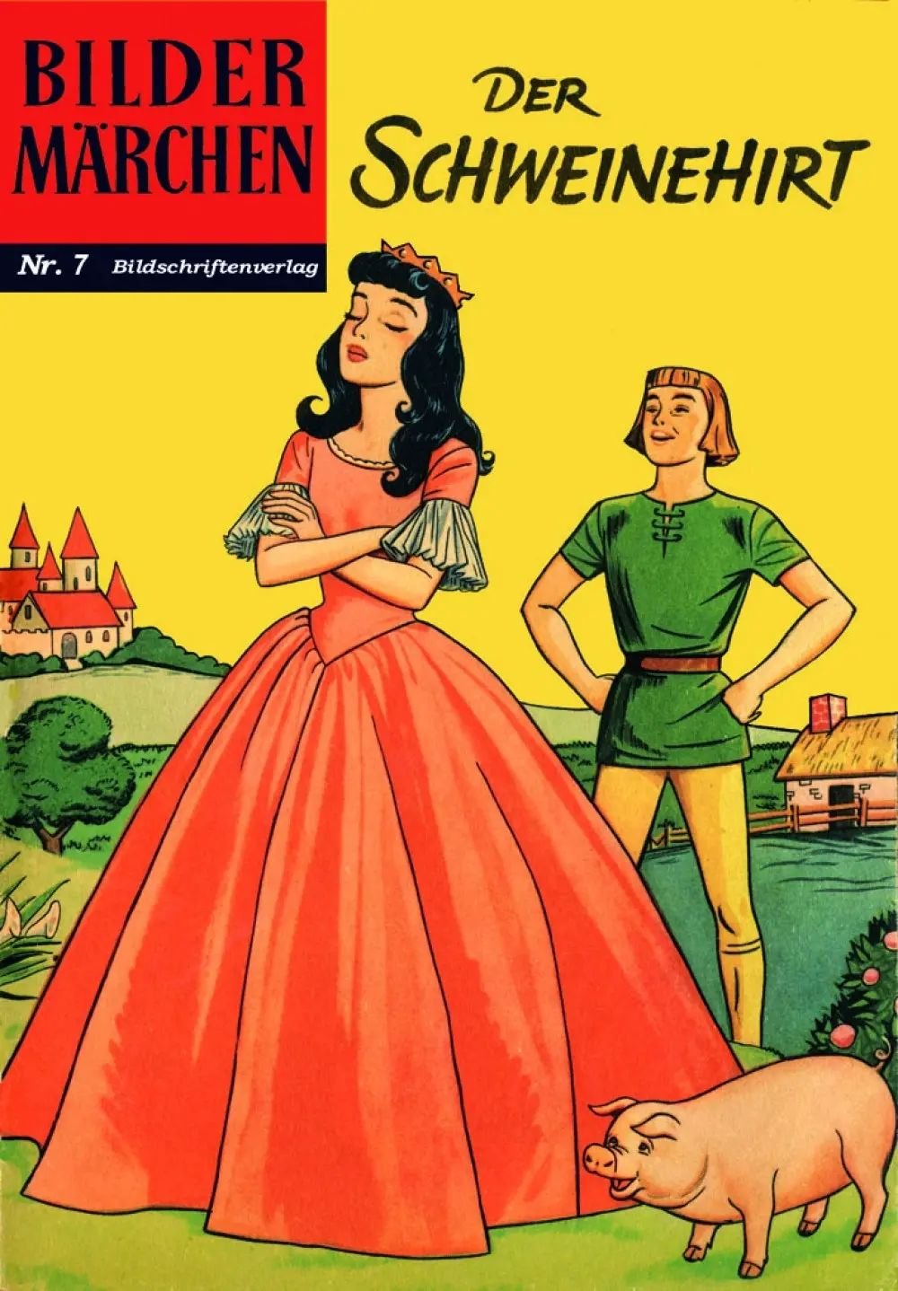 Cover: 9783947952175 | Bildermärchen 07 | Der Schweinehirt | Hans-Christian Andersen Märchen