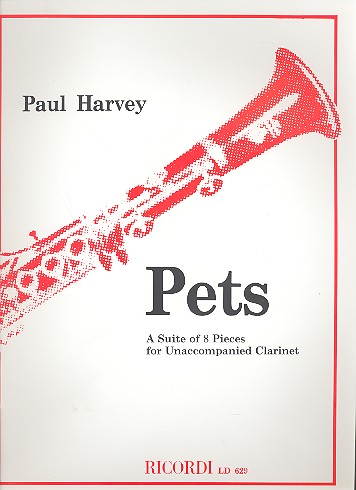 Cover: 9790570022175 | Pets | P. Harvey | Buch | 2003 | Ricordi London | EAN 9790570022175