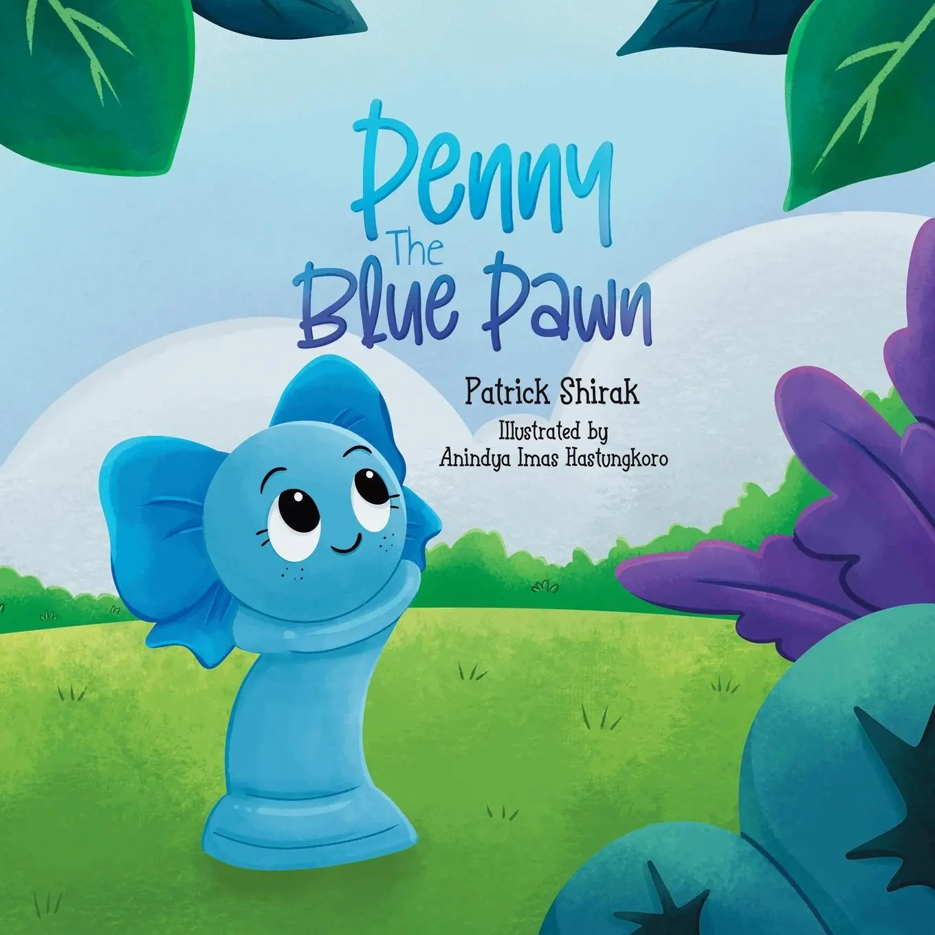 Cover: 9798218492175 | Penny the Blue Pawn | An Illustrated Chess Story | Patrick Shirak