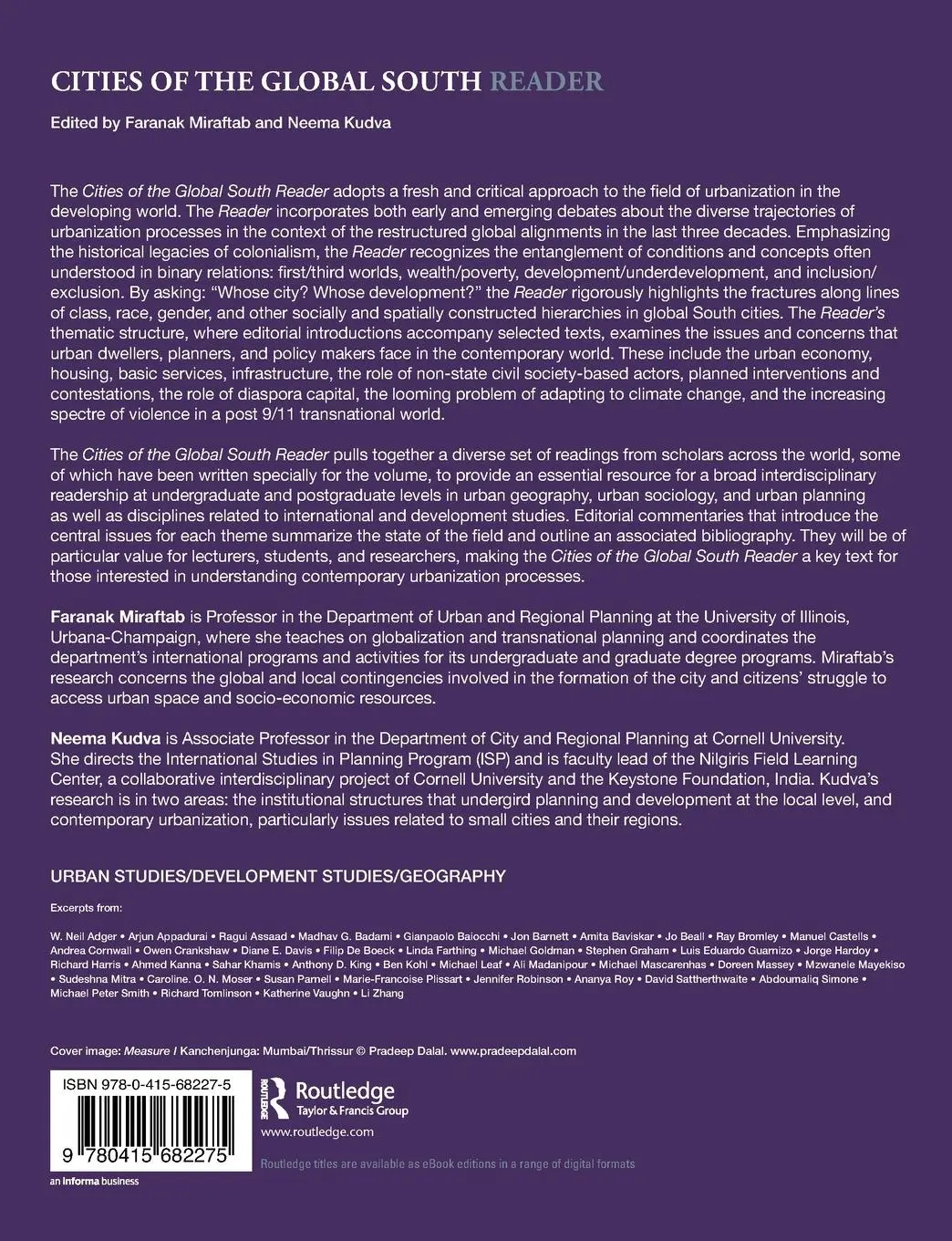 Rückseite: 9780415682275 | Cities of the Global South Reader | Faranak Miraftab (u. a.) | Buch
