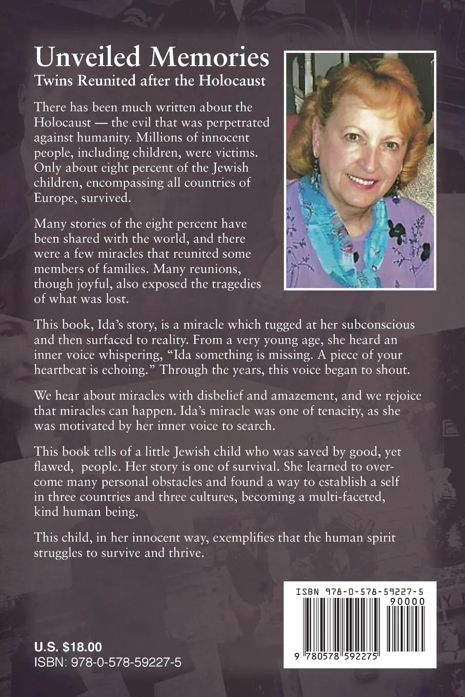 Rückseite: 9780578592275 | Unveiled Memories | Twins Reunited After the Holocaust | Paluch-Kersz
