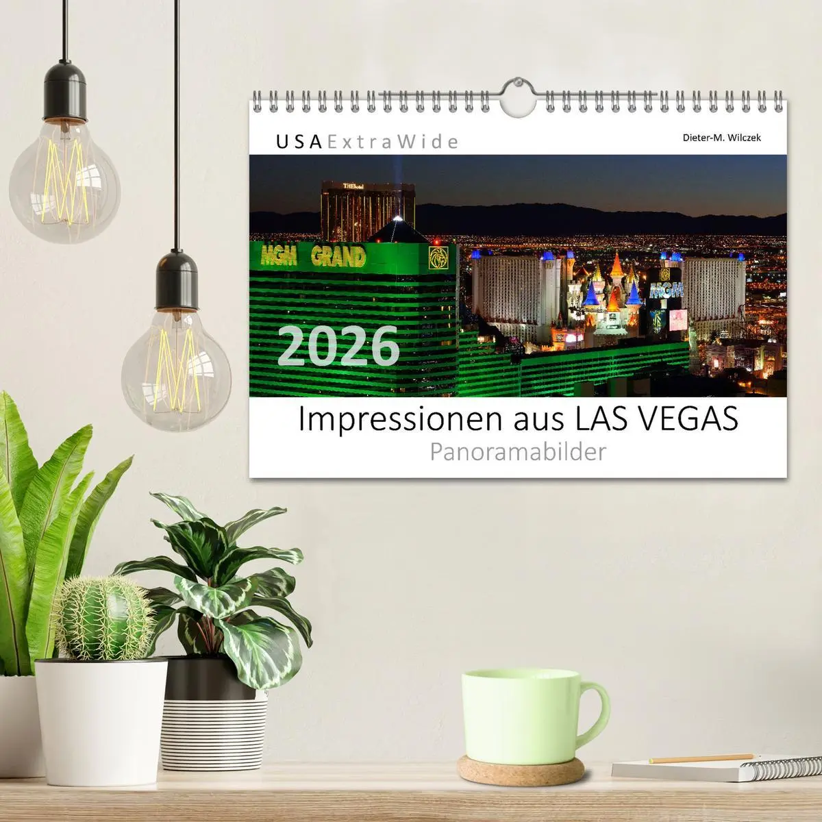 Bild: 9783457272275 | Impressionen aus LAS VEGAS (Wandkalender 2026 DIN A4 quer),...