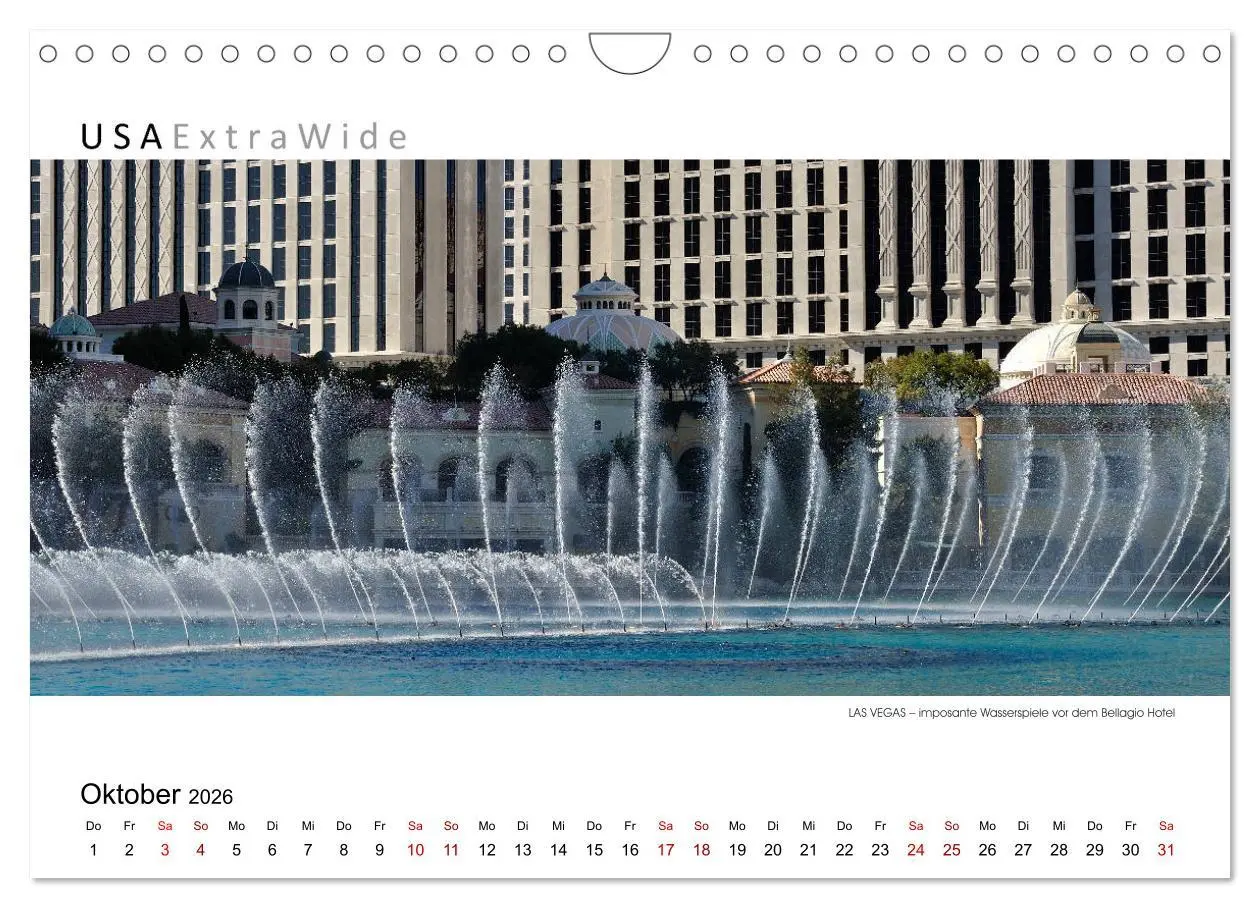 Bild: 9783457272275 | Impressionen aus LAS VEGAS (Wandkalender 2026 DIN A4 quer),...