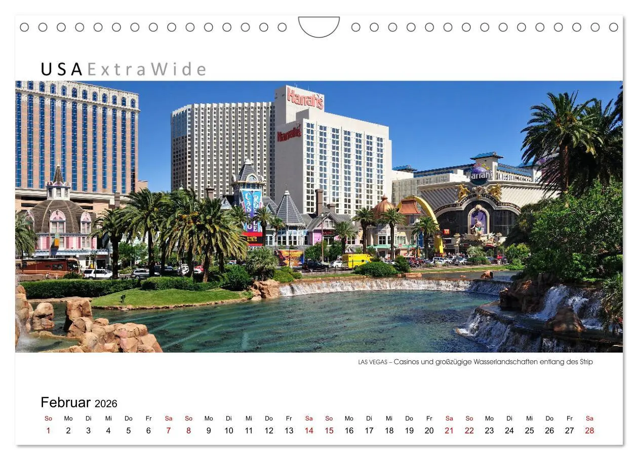 Bild: 9783457272275 | Impressionen aus LAS VEGAS (Wandkalender 2026 DIN A4 quer),...