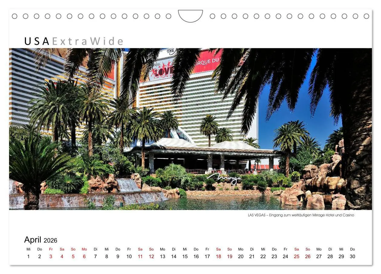 Bild: 9783457272275 | Impressionen aus LAS VEGAS (Wandkalender 2026 DIN A4 quer),...