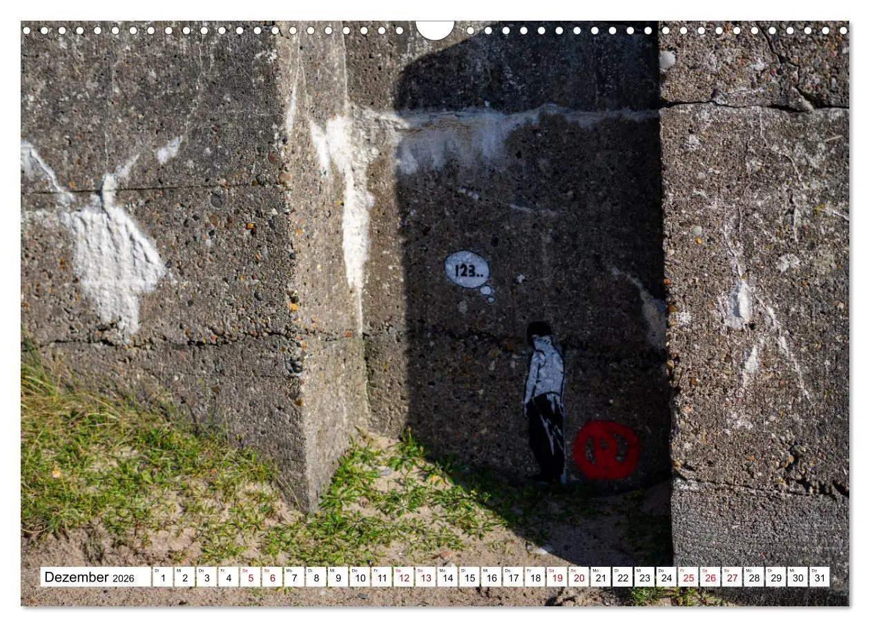 Bild: 9783457582275 | Bunker Überreste der Zeit - Künstlerisch schön (Wandkalender 2026...