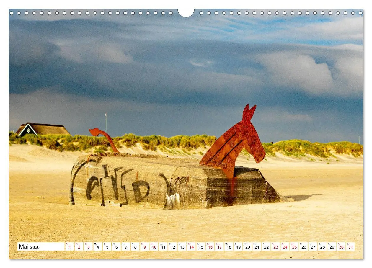 Bild: 9783457582275 | Bunker Überreste der Zeit - Künstlerisch schön (Wandkalender 2026...