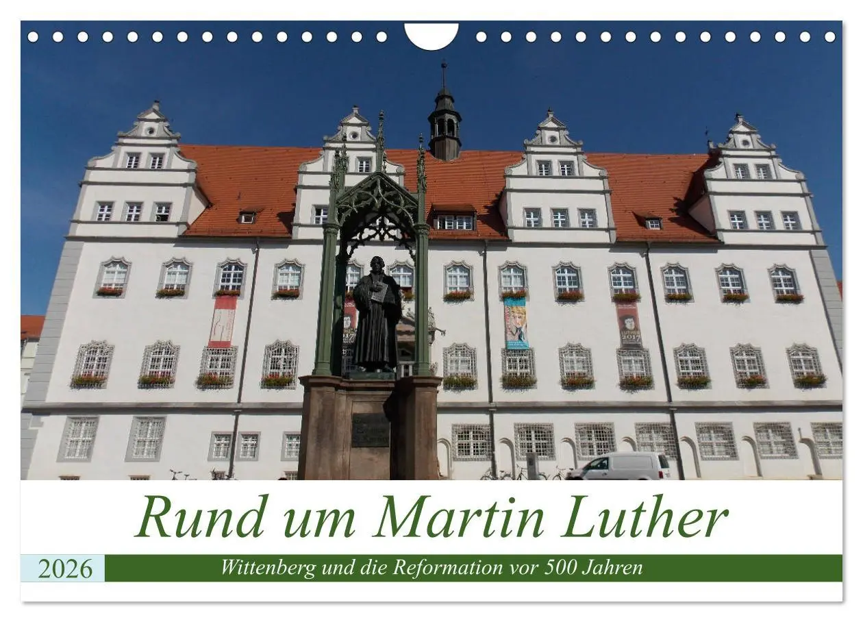 Cover: 9783457892275 | Rund um Martin Luther (Wandkalender 2026 DIN A4 quer), CALVENDO...
