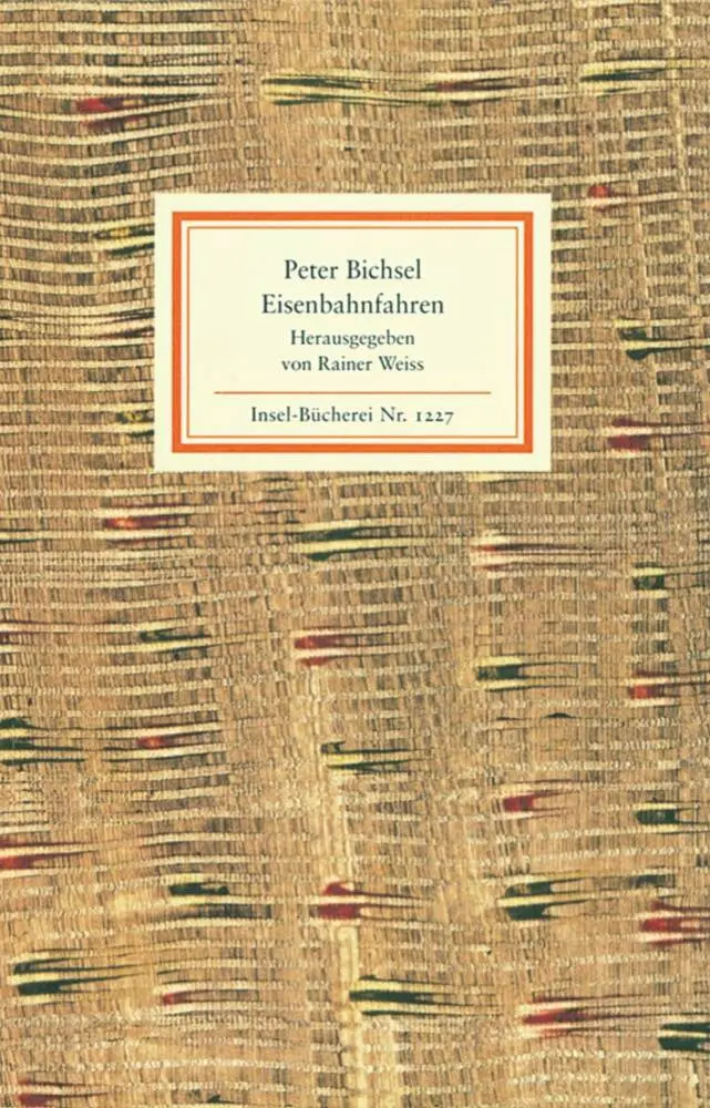 Cover: 9783458192275 | Eisenbahnfahren | Peter Bichsel | Taschenbuch | 68 S. | Deutsch | 2013