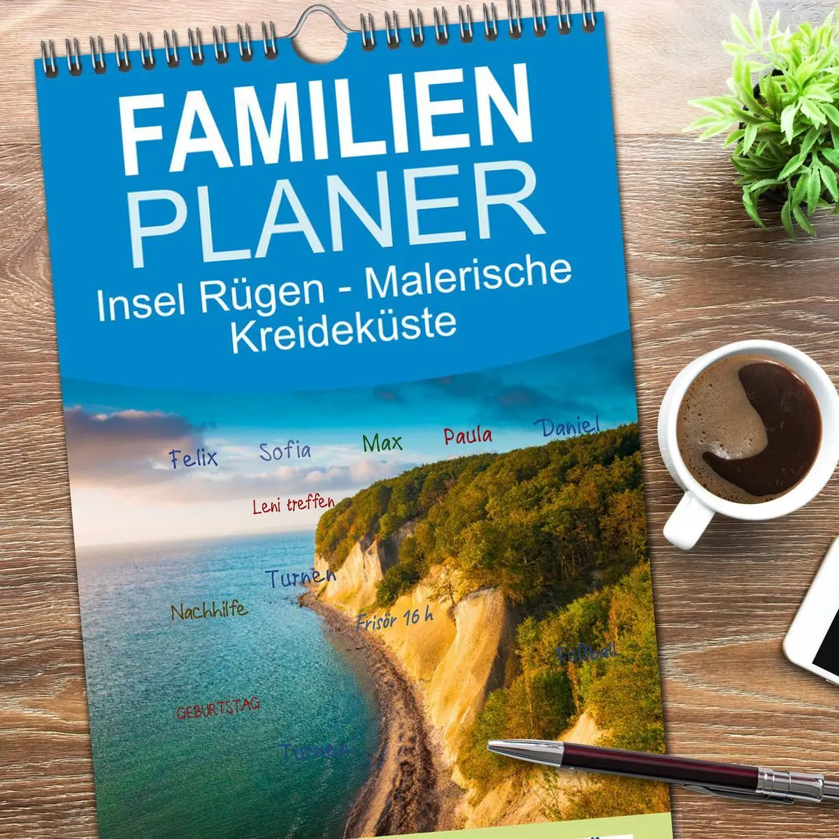 Bild: 9783516502275 | Familienplaner 2026 - Insel Rügen - Malerische Kreideküste mit 5...