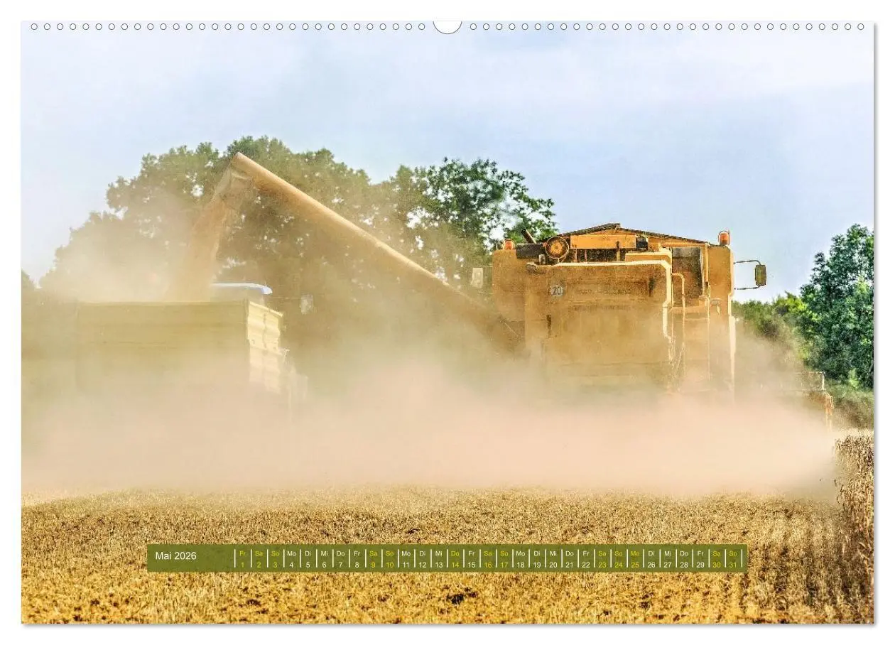 Bild: 9783516742275 | Giganten der Ernte (Wandkalender 2026 DIN A2 quer), CALVENDO...