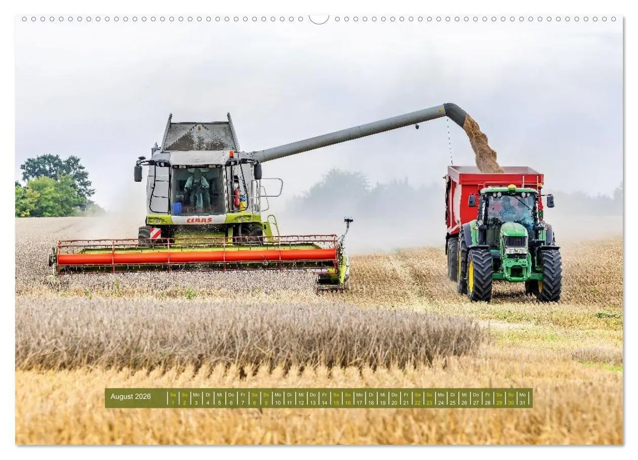 Bild: 9783516742275 | Giganten der Ernte (Wandkalender 2026 DIN A2 quer), CALVENDO...