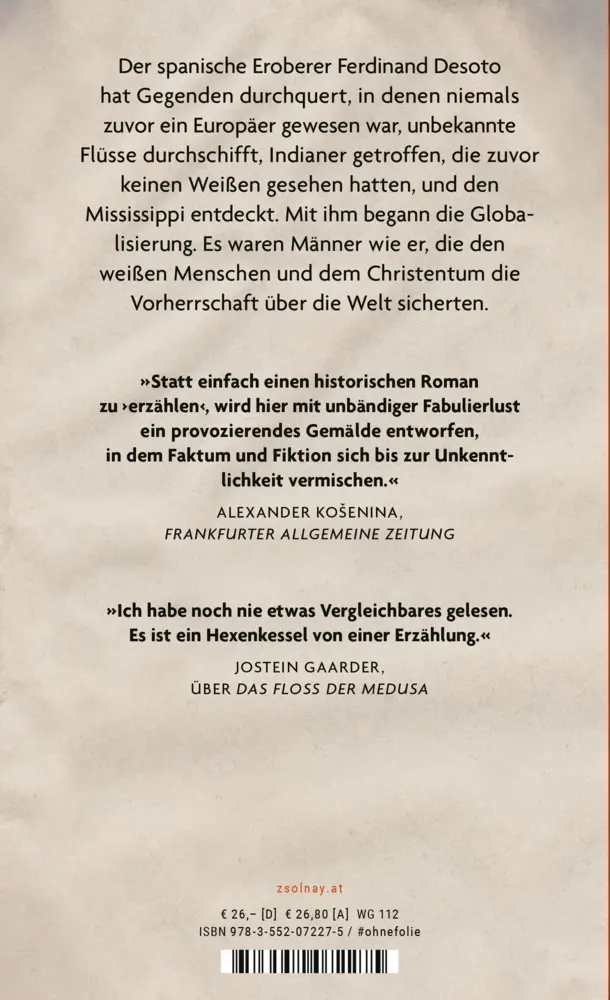 Bild: 9783552072275 | Die Eroberung Amerikas | Franzobel | Buch | Mit Lesebändchen | 544 S.